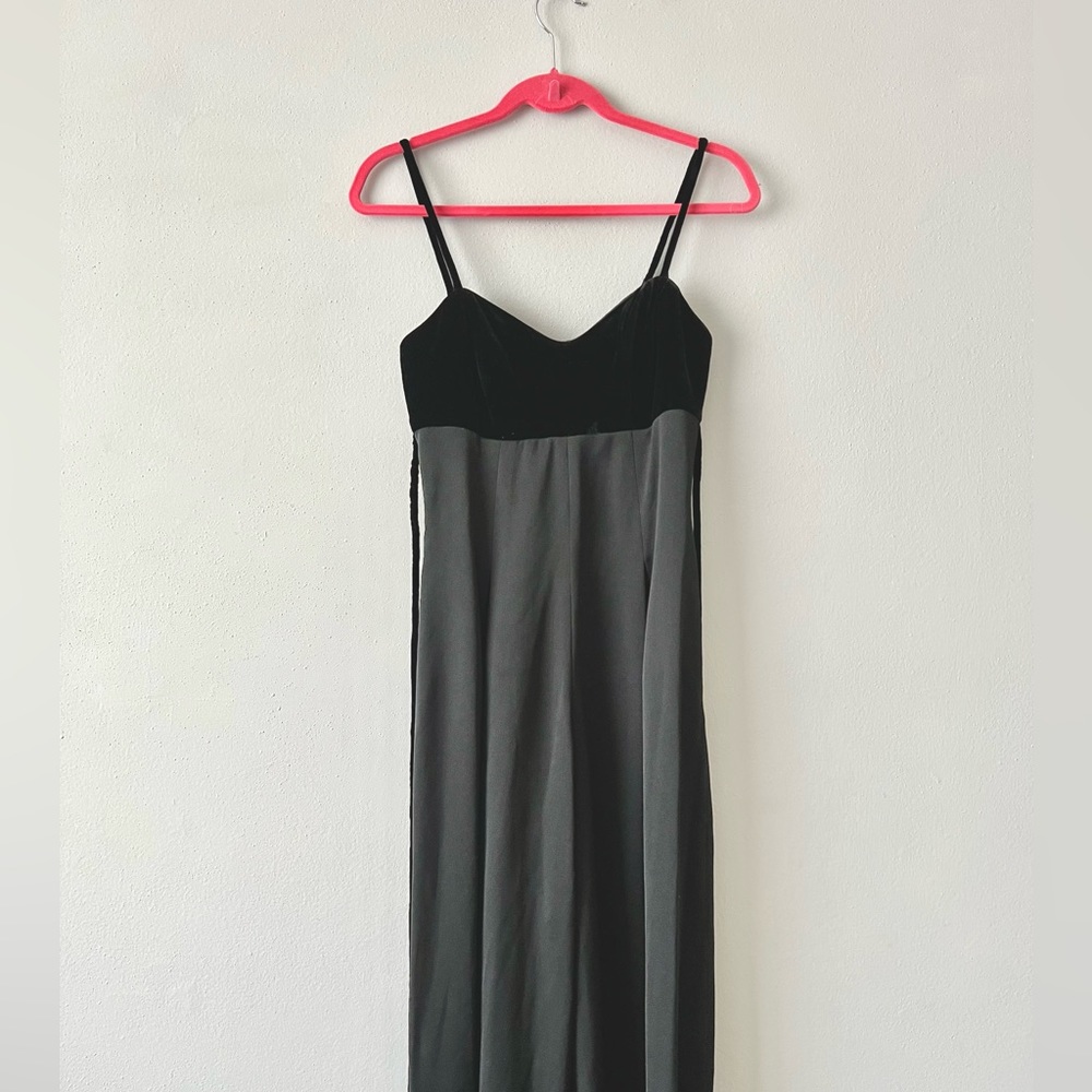 Classy Black Palazzo Pantsuit